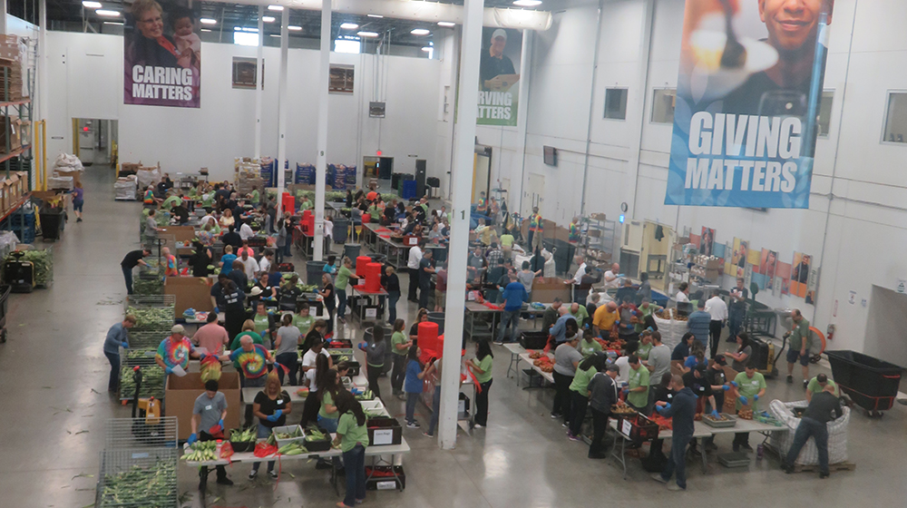 Faculty and students team up with Northern Illinois Food Bank